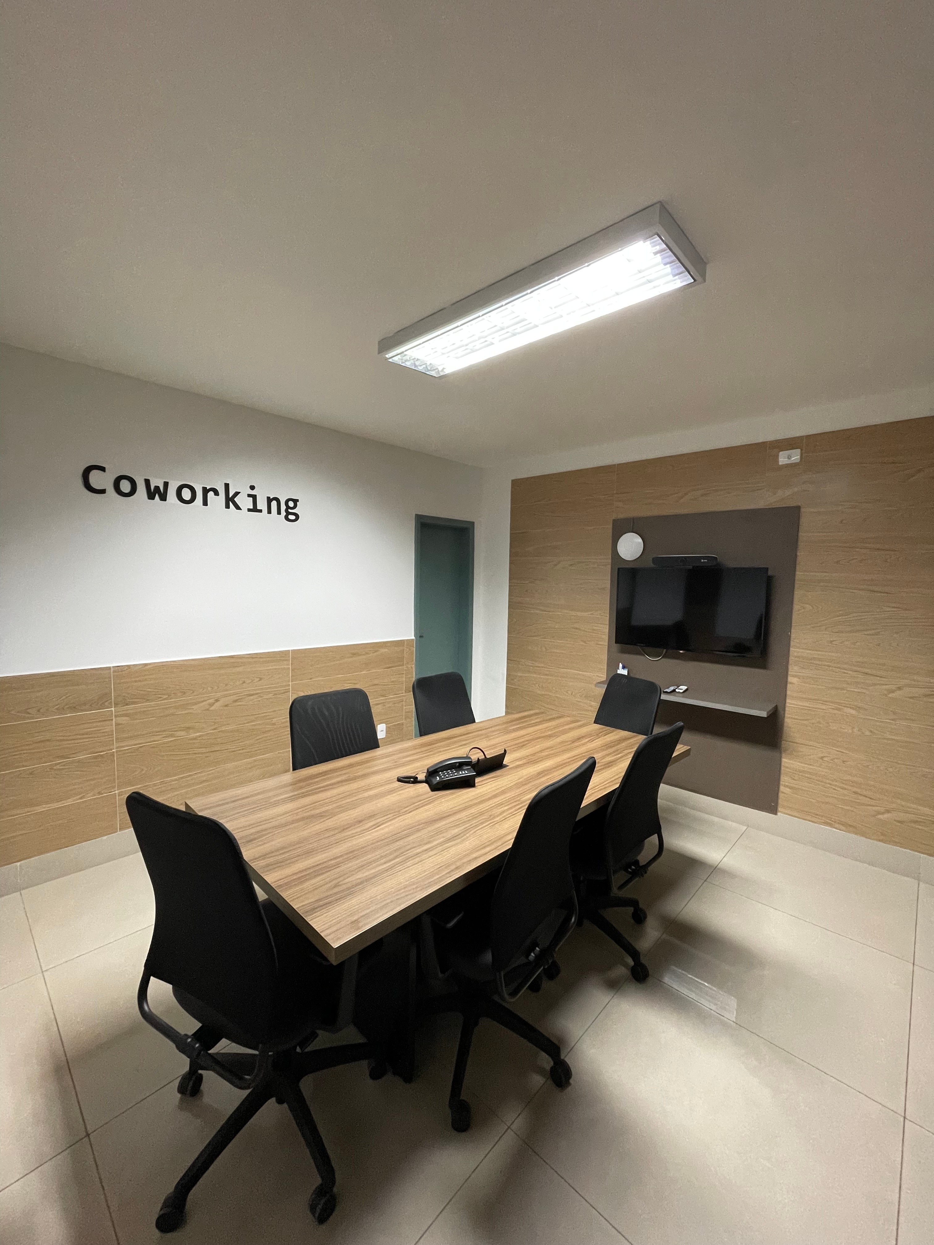 Recepção do coworking